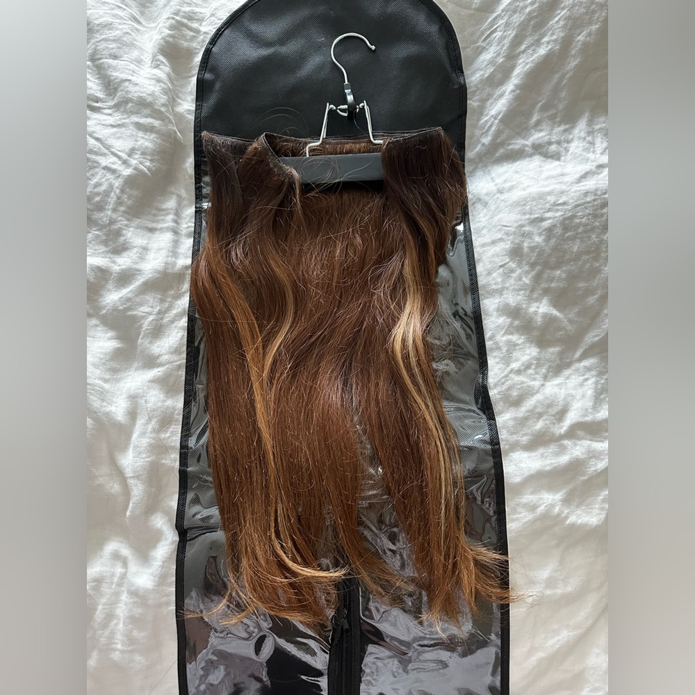 Luxurious Brown Hair for Sew Ins and Beaded Extensions